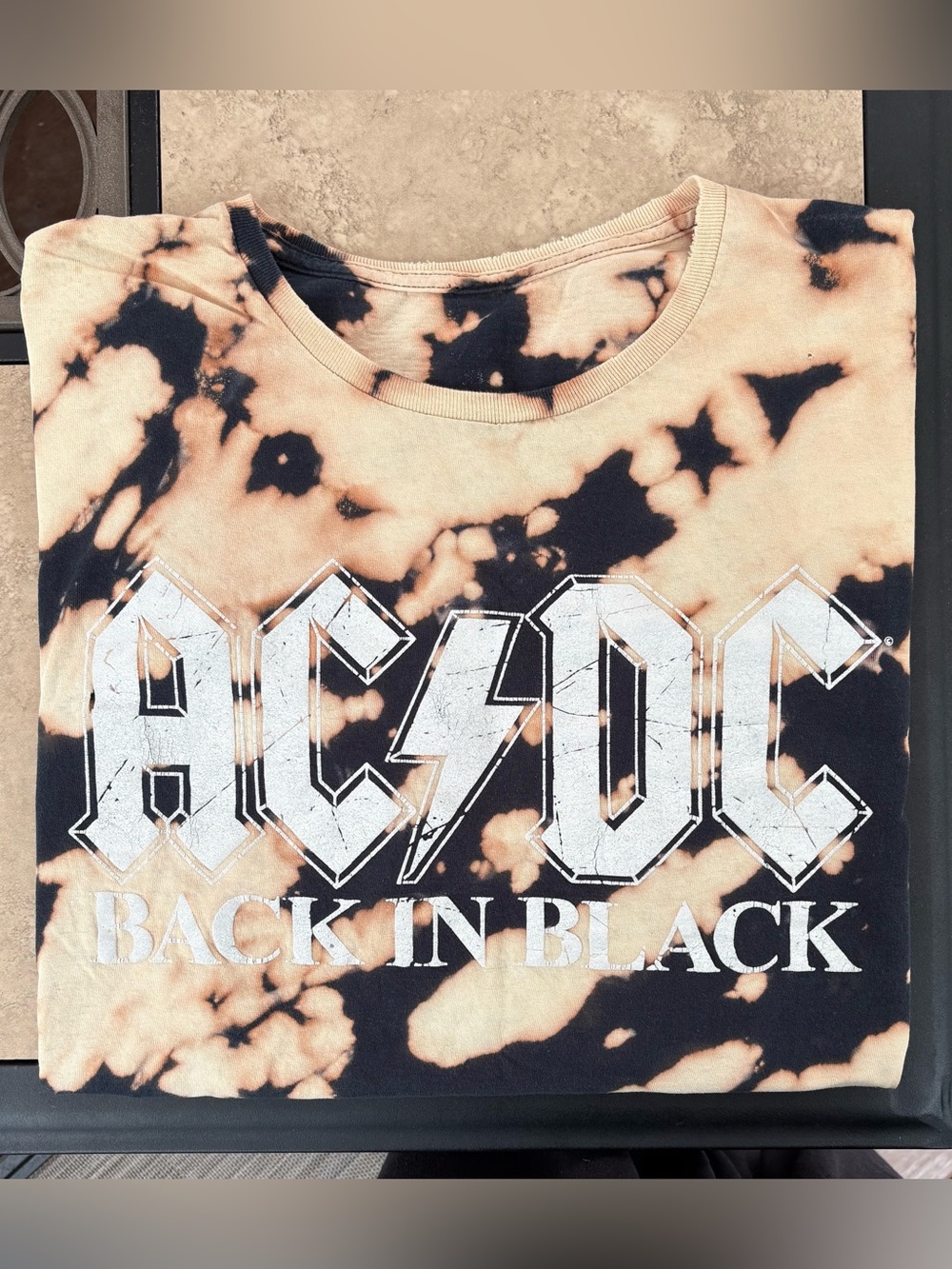 AC DC Vintage “Back in Black” Graphic T-shirt